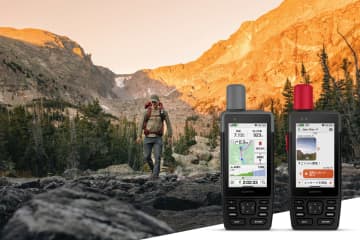 ガーミン、音声送受信に対応した最新ハンディGPS