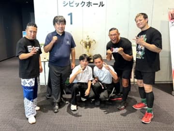 【ノア】潮崎、AMAKUSA、稲葉、豪雨被害の故郷・熊本にエール！ 地元の熊本農業高校へグッズ寄付