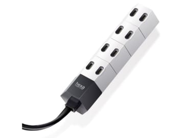 エレコムの電源タップ各種がAmazonでセール中　回転構造の差込口を採用した「T-HX7-2420WH」は2275円