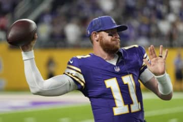 QBウェンツが幼い頃に応援していたバイキングスで先発復帰へ