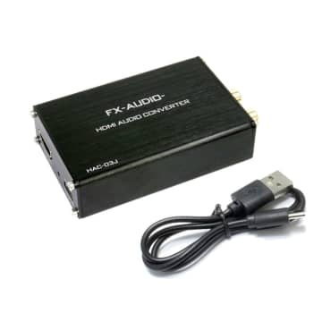 FX-AUDIO-、4980円のHDMI ARC専用小型D/Aコンバータ。USB-C駆動