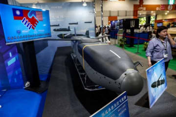 台湾、米企業と共同開発の巡航ミサイルを披露　中国は「外部からの軍事干渉」を非難