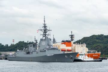豪イージス艦ブリスベン、海自横須賀基地に寄港　トマホーク発射能力有する　日本が初の維持整備へ