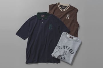 秋ゴルフで着倒したい！「Quiet Golf × BEAMS GOLF」の別注コレクション第2弾が登場！