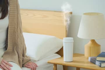 ドウシシャの加湿器「コロバーン」吸盤で倒れにくい