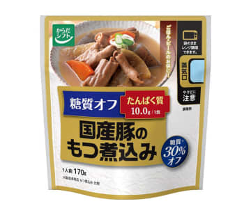 三菱食品「からだシフト」 糖質コントロールシリーズにパウチ惣菜4品を追加