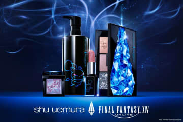 シュウ ウエムラ×FFXIVの25年クリスマスコスメ、“マザークリスタル”煌めくアイパレ＆リップなど