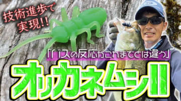 大本命「虫ルアー」が2代目に！「虫の平均値的デザイン」とはいったい…⁉