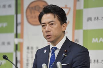 【自民党総裁選】小泉進次郎農相、支援表明の河野氏に「大変心強く思っている」