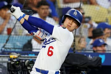 韓国メディア落胆…ド軍の“至宝”が出場激減　狭まる居場所「ロバーツ監督は頼りにしない」