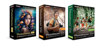 画像から動画も作れる！ サイバーリンクの「PhotoDirector 2026」で創造的な作品づくり
