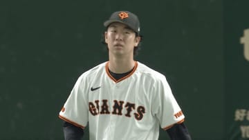 【巨人】山﨑伊織が初回に2失点　2アウトからランナーをため坂倉将吾にフェンス際への打球浴びる