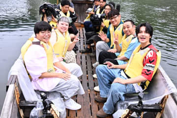 渡辺直美が夏帆、竹内涼真、佐野勇斗、大悟、ずん飯尾、ライス関町と日帰り旅　憧れの吉沢亮もサプライズ登場
