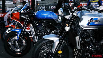 【ヤングマシン電子版10月号公開中】特集やっぱ好きだぜCB!!：CB1000F コンセプト最新情報/世界初試乗インプレ/CB-F物語/カスタム