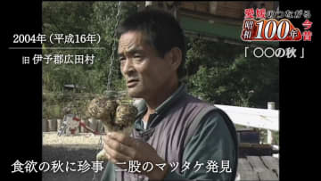 愛媛の昭和１００年「〇〇の秋」美術館誕生の感動と４０年ぶりの二股マツタケ発見秘話　シリーズ＃昭和１００年【愛媛発】