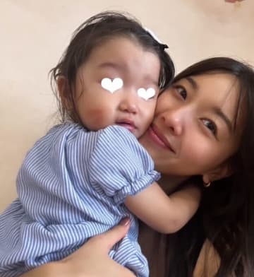 「ほっぺが真っ赤で可愛いすぎぃ！」武田真治の妻・静まなみ、誕生日に公開した愛娘との密着ショットにファン悶絶