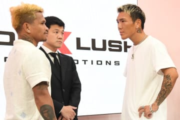カシメロが亀田京之介と挑発合戦「ピカソ戦はお互い弱かった」「30秒で終わらせる」