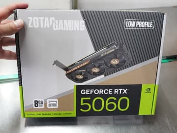 ロープロ仕様の「ZOTAC GAMING GeForce RTX 5060 Low Profile」が発売