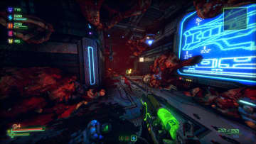 宇宙船でモンスターと戦う血まみれローグライトFPS『毀滅協約』リリース！90年代風ローポリとピクセルアートを融合