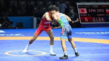 ＜レスリング＞稲葉海人（滋賀県スポーツ協会）ら3選手とも敗退…2025年世界選手権･第7日（2）