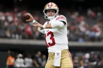 肩とつま先のケガでクエッショナブルの49ersQBパーディー、カーディナルス戦先発は見込み薄
