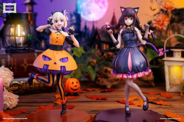 「リコリコ」千束＆たきなとハッピ～ハロウィン♪ 猫耳、小悪魔かぼちゃ…どっちもほしい！ プライズフィギュア化