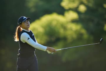 4試合ぶりの予選通過へ　渋野日向子は4アンダー発進「悔いの残らないように攻めて」