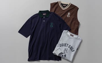 「BEAMS GOLF×Quiet Golf」　都会的でクラシックな別注コレクションを発売