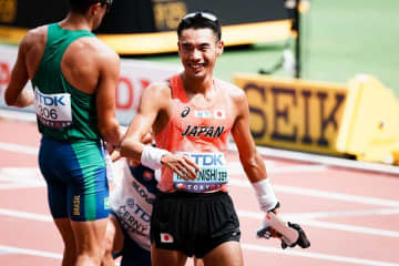 山西利和、痛恨の2分待機に「慢心があった」無念の28位　3度目の金ならず「前半注意が少なく…」3枚目の警告悔やむ【東京世界陸上】