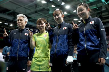 “打倒中国”目指す卓球日本女子は「大きな変革期を迎えている」　早田ひな、張本美和、平野美宇の変化に現地メディア注目