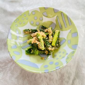 苦味がマイルドに！ゴーヤの胡麻和え