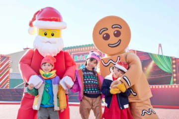 「レゴランドでメリークリスマス」サンタのショーや謎解きイベントを開催