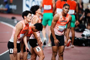 “マイル侍”　4×400mリレー予選敗退、中島佑気ジョセフが1走で爆走も…【東京世界陸上】
