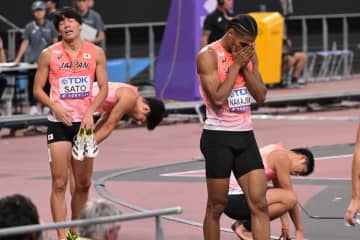 【世界陸上】男子1600mリレーは予選敗退　中島佑気ジョセフ「今は現実を受け止められない」