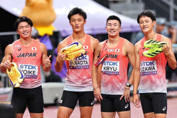 「日本のメダル堅いのでは？？？」リレー侍の３着突破＆ジャマイカら強豪の相次ぐバトンミスにSNS驚愕「今回のリレー波乱起きすぎやｗｗｗ」【世界陸上】