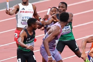 織田裕二さん驚愕！「こんな負け、見たことない」４×400mリレーで大波乱、バトンミスの米国がまさかの予選敗退「マジか！」ファンも驚き【世界陸上】