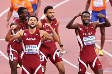 男子４×400mリレー、カタールがサプライズの決勝進出！「上位を争う準備ができていると証明」中東メディアが速報「新たな歴史を作り続けることに意欲」【世界陸上】
