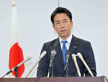 【自民総裁選】小泉農相が出馬を正式表明　解党的な出直しの「先頭に立つ」