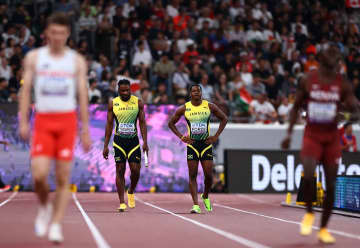 男子4×100mリレーで波乱続出　パリの銀&銅がバトンミスで敗退　ジャマイカもつながらず　日本は38秒07で2組3着で決勝へ
