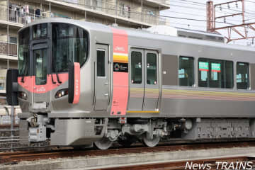 【西日本旅客鉄道】227系「Urara」、10月から運行区間を拡大　赤穂線、伯備線で運行へ