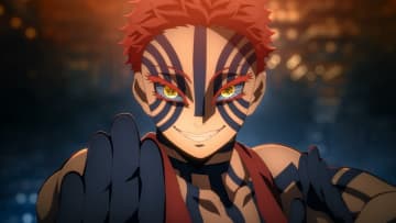 興収330億円突破！『劇場版「鬼滅の刃」無限城編 第一章』猗窩座の羅針フロア広告＆シートジャック追加展開決定