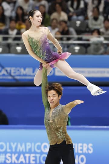 長岡柚奈、森口澄士組が五輪枠　フィギュア最終予選ペア