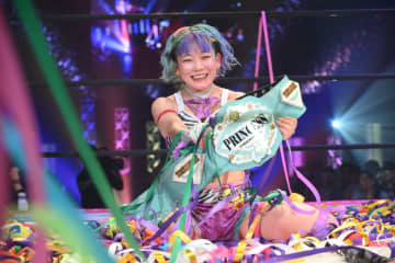 【東京女子】遠藤有栖が元WWEプリシラ・ケリーを退け、悲願のインター王座戴冠！「ベルトと一緒においしいものとか楽しいところに連れてって、遠藤有栖の色にします」
