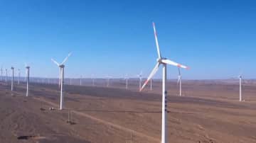 中国・新疆の新エネ発電量、今年累計1千億キロワット時突破