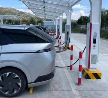 中国のEV充電インフラの総数が1734万8000に