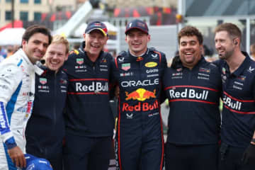 波乱の予選でフェルスタッペンがポール。他を上回る今季6回目「赤旗でタイヤが尽きたが、重要な1周をうまく決められた」