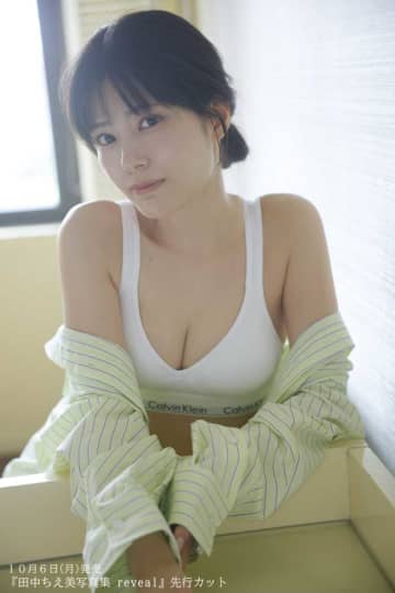 田中ちえ美写真集『reveal』発売♡特典&先行カット第4弾を公開