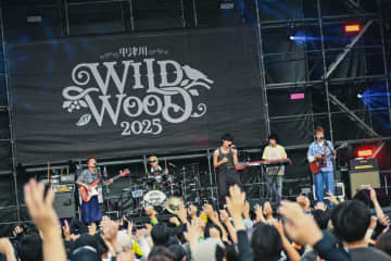 【速レポ】＜中津川 WILD WOOD 2025＞go!go!vanillas、「今日が良くなれば来年はもっと良くなる。ここでロックの歴史を創っていきましょう！」