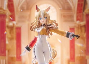 スラリとした太もも…！『ウマ娘』より「デュランダル」勝負服姿フィギュアが予約締切間近