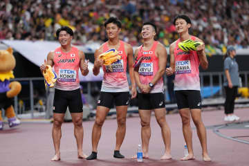 男子4×100mリレー決勝オーダー発表　小池、栁田、桐生、鵜澤の4人で挑む　予選に続きサニブラウンは外れる　日本は3大会ぶりのメダルなるか